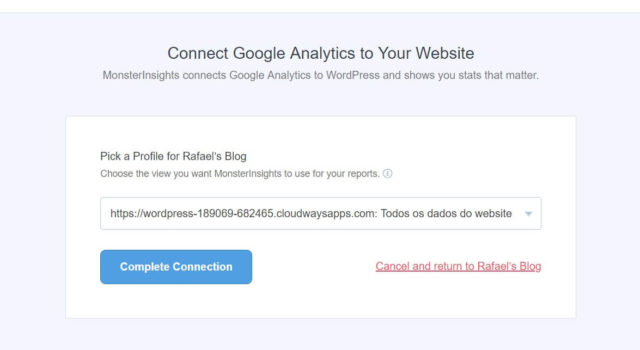 Integrando Google Analytics o WordPress